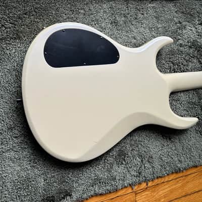 1990s Carvin DC127 Iridescent White Neck Thru Electric Guitar w/ OHSC image 9