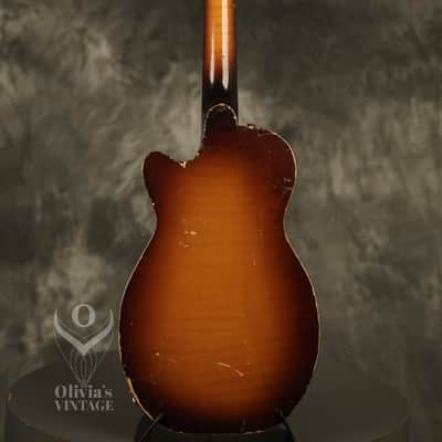 early 1950's Kay K-125 thru-neck image 18