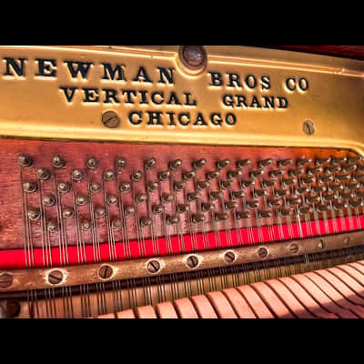 Timeless Acoustic Elegance: Newman Bros. Co. Upright Piano image 5