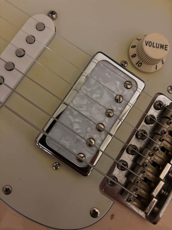 Lollar Imperial Humbucker, F-Spaces 2026 - Chrome with Pearl Top image 1