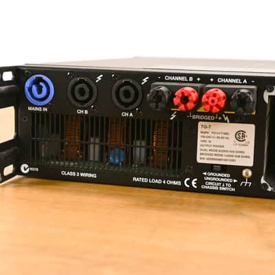 Electro-Voice (EV) TG-7 Tour-Grade Stereo Power Amplifier CG01YCM image 9