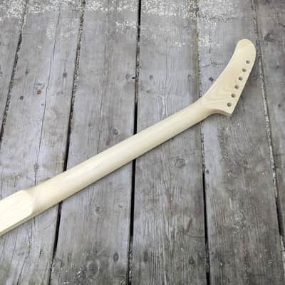24 FRET DOT INLAYS MAPLE SHRED GUITAR NECK REPLACEMENT DIY image 5
