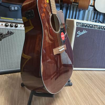 Fender CD-60SCE All-Mahogany image 3