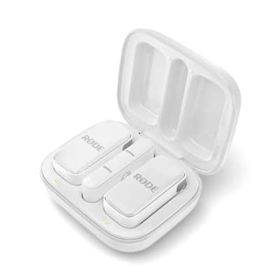 RODE Ultra-compact Wireless Microphone System, USB-C Connector White image 1