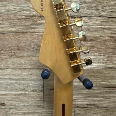Fender Deluxe Players Stratocaster Guitar 2007-MIM- Crimson Red Transparent- w/MLA Mason Dixon Pickups + Tweed Hard Case image 15