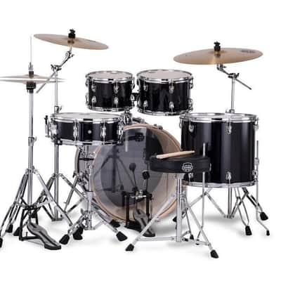 Mapex Venus 5 Piece Drum Kit | Black Galaxy Sparkle image 2