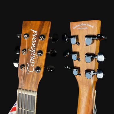 Tanglewood TRU4CEAK Reunion Super Folk Electro Acoustic Guitar, All Koa image 6