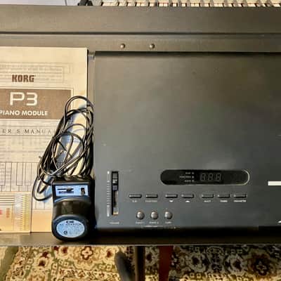 Korg P3 piano module 80s