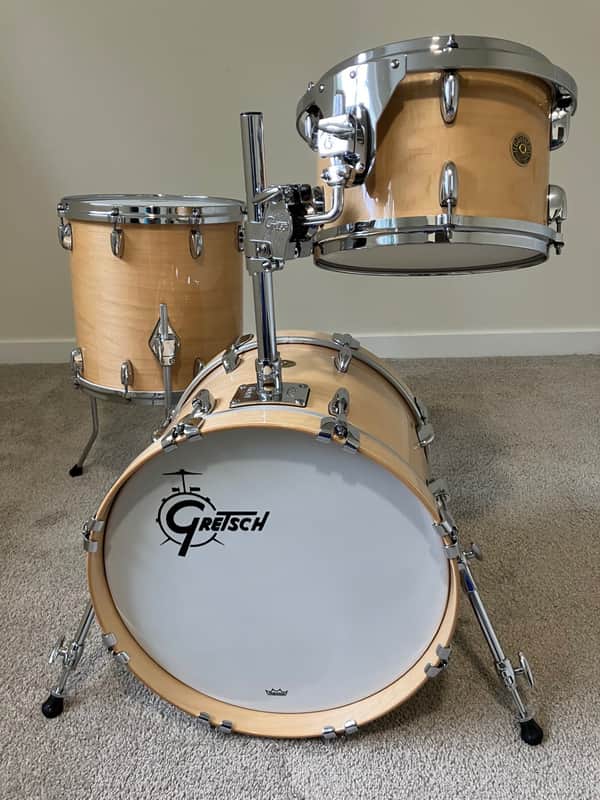 Gretsch USA Custom Drum Set - Natural Gloss image 1