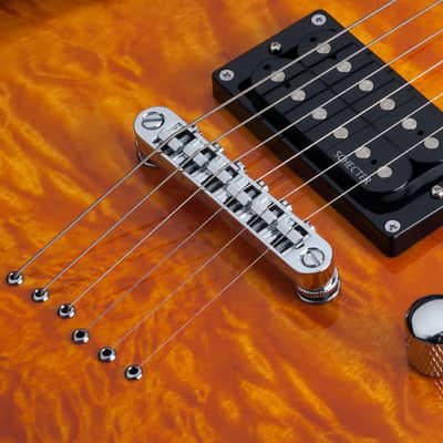Schecter C-6 Plus Vintage Sunburst #444 image 5