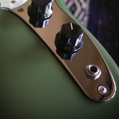 Fender Player Mustang in RARE Olive Green with Upgraded USA Neck image 5