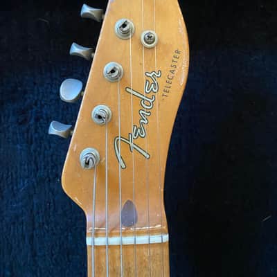 Fender Telecaster 50s reissue Neck 90's Mexico made body PARTSCASTER image 3
