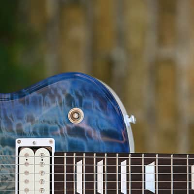 Patrick James Eggle Macon CT Single Cut - Nitro Blue Burst image 4