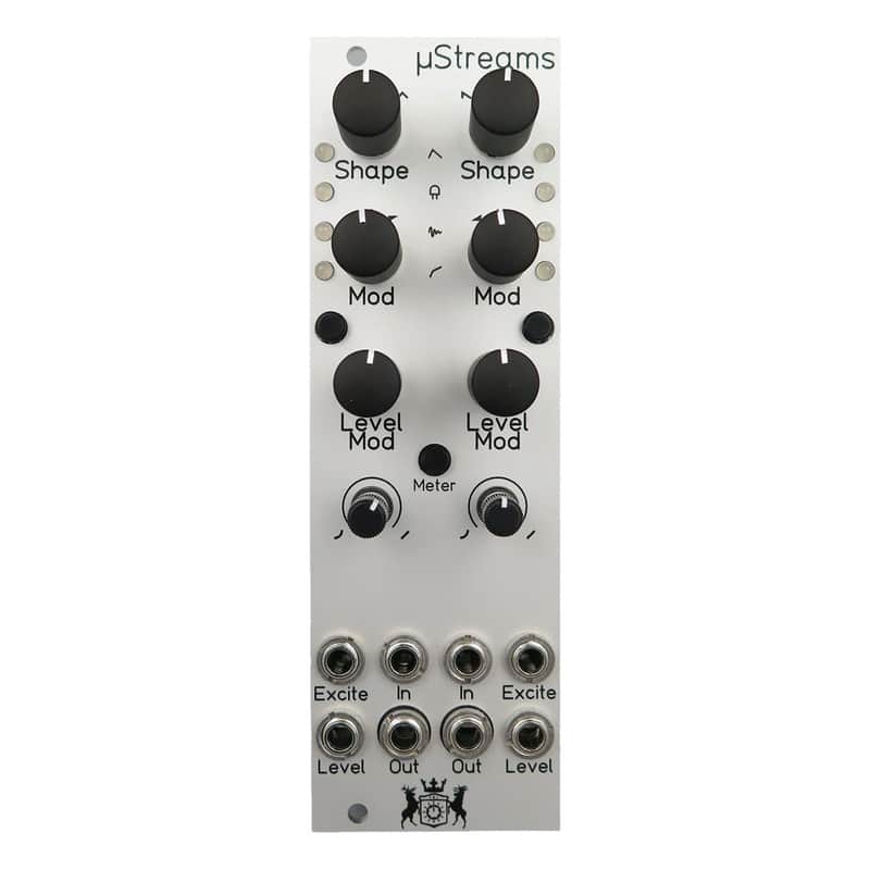 Michigan Synth Works uStreams II Eurorack Dual Dynamics Gate Module (Silver) image 1