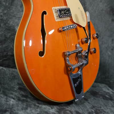 Gretsch G5622t Electromatic Center Block w Super Hilo Tron Pickups & Bigsby Orange w Deluxe Hardshell Case & FAST Shipping image 7