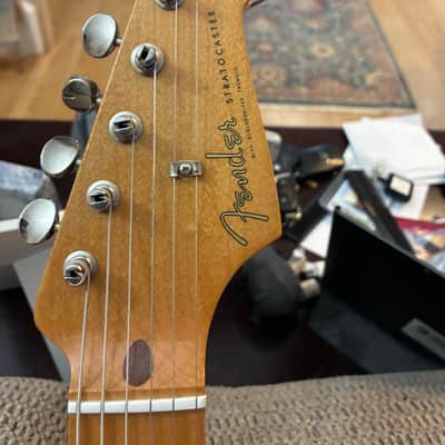 Fender stratocaster 2000’s - green apple image 1