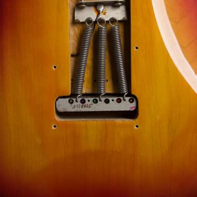 Fender  Stratocaster Solid Body Electric Guitar (1970), ser. #273341, period black tolex hard shell case. image 14