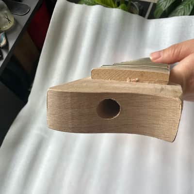 7 String Headless Guitar Neck, Maple Fingerboard 24 Frets image 6