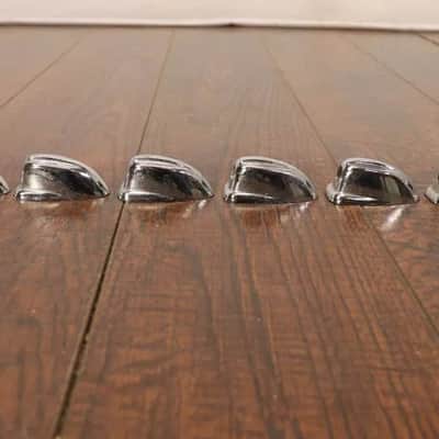 Unbranded Chrome Tom Drum Lugs 6pk #19 image 3