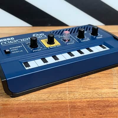 [Mint] Korg Monotron DUO Analog Ribbon Synthesizer - Blue image 2