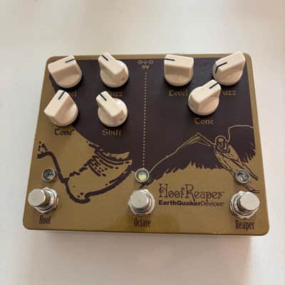 EarthQuaker Devices Hoof Reaper Double Fuzz with Octave Up V2 | Reverb