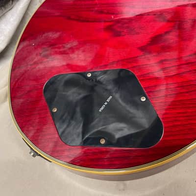 Hohner Lefty Left-Handed Professional L59 L-59 Singlecut Guitar MIK Korea 1980s Cherry Burst image 17