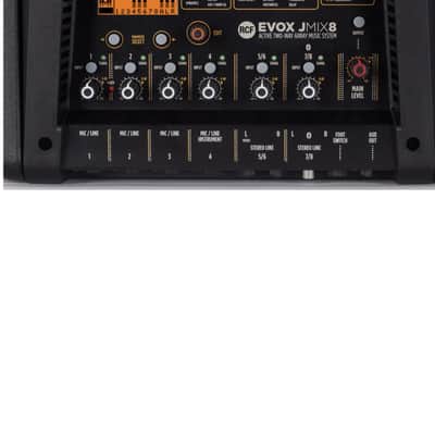 2 RCF EVOX JMIX8 Portable Active Line Array PA System 2020s - Black image 4
