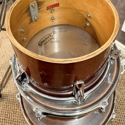 FACTORY MATCHED Tama Superstar Series Concert Toms 8/10/12/14” 1982 w/ Stands image 10