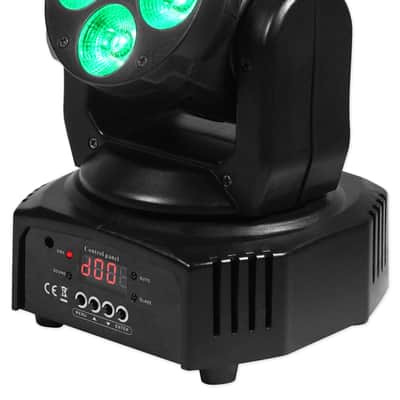Chauvet PRO-D6 6 Ch 20A DMX-512 Dimmer Switch Pack 115V and 230V+Moving Head image 4