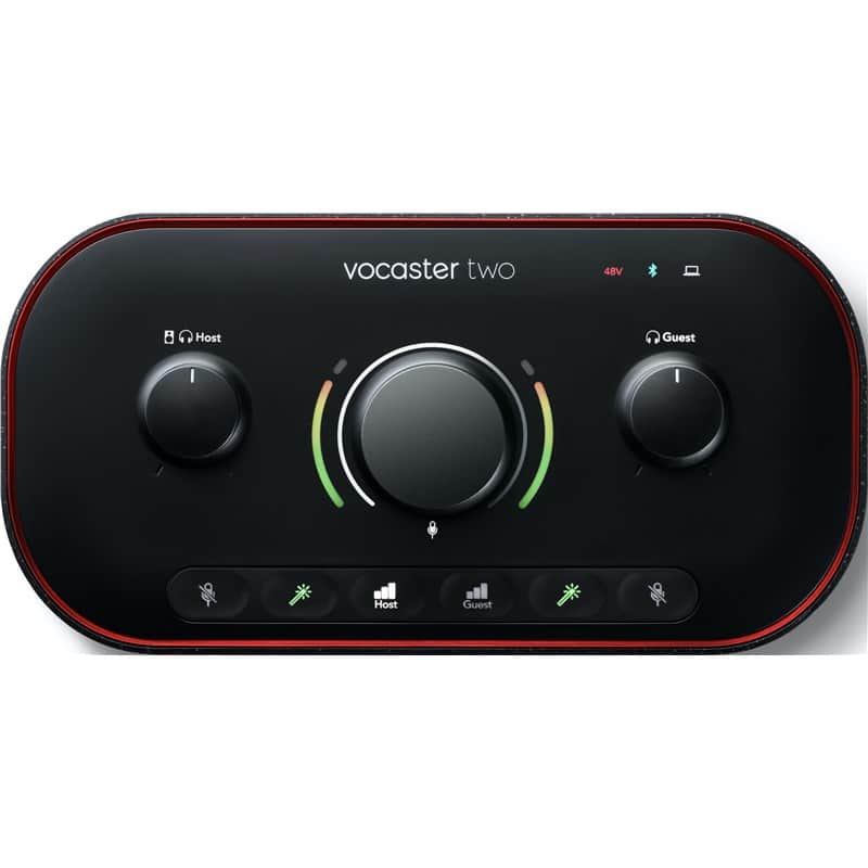 Focusrite Vocaster Two USB Audio Interface image 1