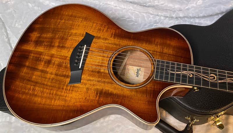 MINT ! Taylor K22ce V-Class Acoustic-electric Guitar - Shaded Edgeburst - 4.3lbs - G05273 image 1