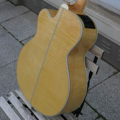 + +  SPRING SALE  + +  Takamine GJ72CE-NAT ** very beautiful flamed sides and back ** image 10
