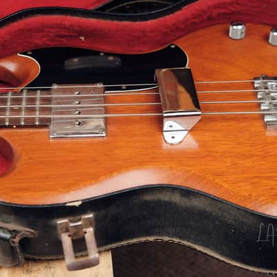 1965 Gibson EB-0 Electric Bass - Great Project Bass! image 14