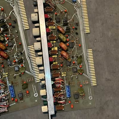 Auditronics 501 Channel Strip Preamp EQ Modules Vintage Rare Pre Equalizer as-is x4 channels image 14