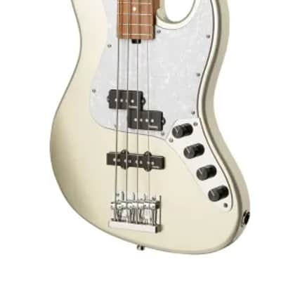 Sadowsky MetroExpress 21-Fret Hybrid P/J Bass, Morado Fingerboard, 4-String - Solid Champagne Metallic High Polish image 4
