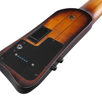Ibanez UB805 MOB - Mahogany Oil Burst Bass Workshop image 10
