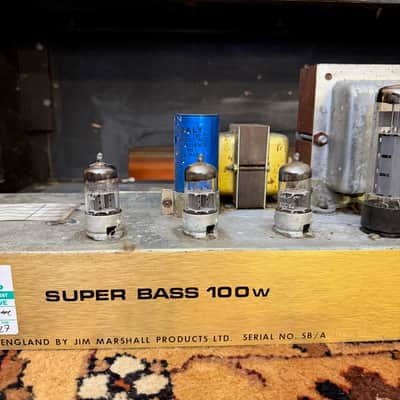 Vintage 1976 Marshall JMP Super Bass 100w MKII Valve Amplifier Head *1970s* Bild 16