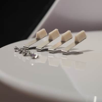 Jazz Bass-style Felt bass mutes reproduction  1960 image 2