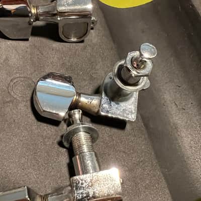 Schaller Made in W Germany 3x3 Chrome Tuners 70s 80s image 7