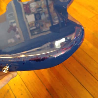 Squier Affinity Precision Bass Blue image 11