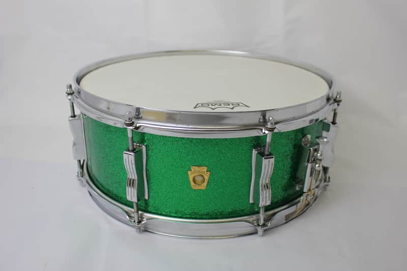 Ludwig No. 908 Jazz Festival 5x14" 8-Lug Snare Drum 1960 - 1969 image 11