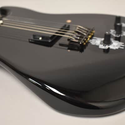 1990s Optek Fretlight FG-200 Project Guitar Black image 10