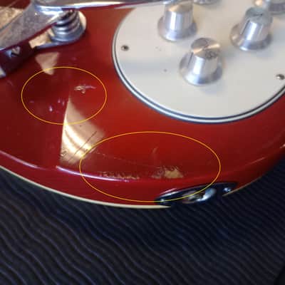 Salem Semi-Hollow Electric Guitar 1970s MIJ Burst *** FREE SHIPPING *** image 16
