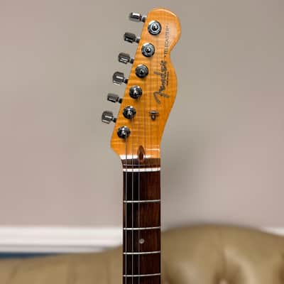 Fender American Select Carved Top Koa Telecaster 2012 - Sienna Edge Burst image 5