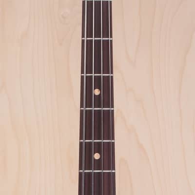 D. Lakin Basses - 6034 Swamper 4-string Bass - Natural Walnut image 4
