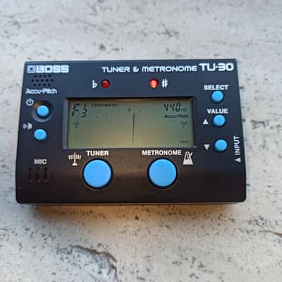 Boss TU-30 Tuner & Metronome 2016 - Present - Black image 1