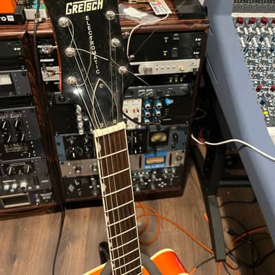 Gretsch electromatic Hollow Body 2004 - orange image 14