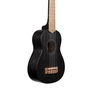 Kala KA-15S-BLK Satin Mahogany Soprano Ukulele - Black image 2