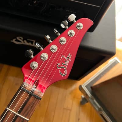 Suhr Custom Modern Carved Top Candy Apple Red image 3