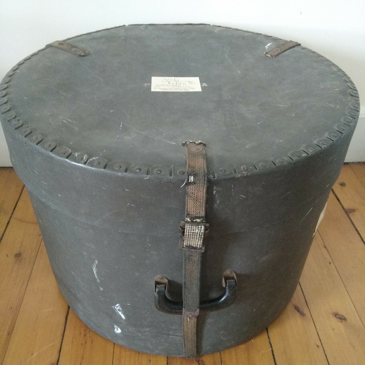 Gretsch 14x20" Hard Shell Bass Drum Case 24"x17"Fibre Transport Protective Fiber — main photograph